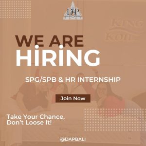 Lowongan Kerja Sebagai Human Resources Internship, Sales Promoter Team (SPG/SPB) untuk PT. Duta Abadi Primantara Bali Penempatan di Denpasar