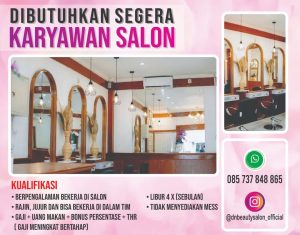 Lowongan Kerja Sebagai Karyawan Salon untuk DN Beauty Salon Penempatan di Abiansemal, Badung