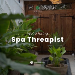 Lowongan Kerja Sebagai Spa Therapist untuk Deepna Wellness Penempatan di Benoa, Badung 