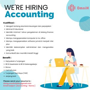 Lowongan Kerja Sebagai Accounting untuk PT. Omni Hotelier Internasional Penempatan di Batubulan, Gianyar