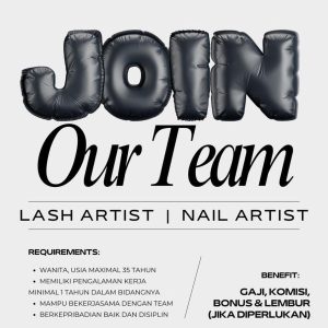 Lowongan Kerja Sebagai Lash Artists,Nail Artists untuk Amaira Beauty Studio Penempatan di Denpasar