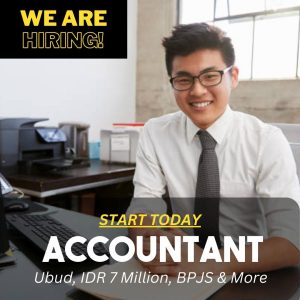 Lowongan Kerja Sebagai Accountant untuk Penempatan di Ubud, Gianyar