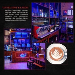 Lowongan Kerja Sebagai Staff Barista, Staff Kitchen untuk Vanbenk Coffee & Eatery Penempatan di Klungkung