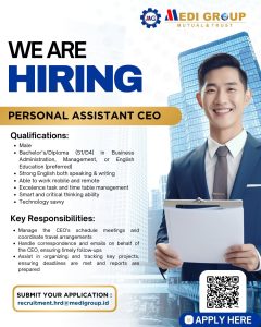 Lowongan Kerja Sebagai Personal Assistant CEO, Finance Manager untuk Medi Group Penempatan di Denpasar